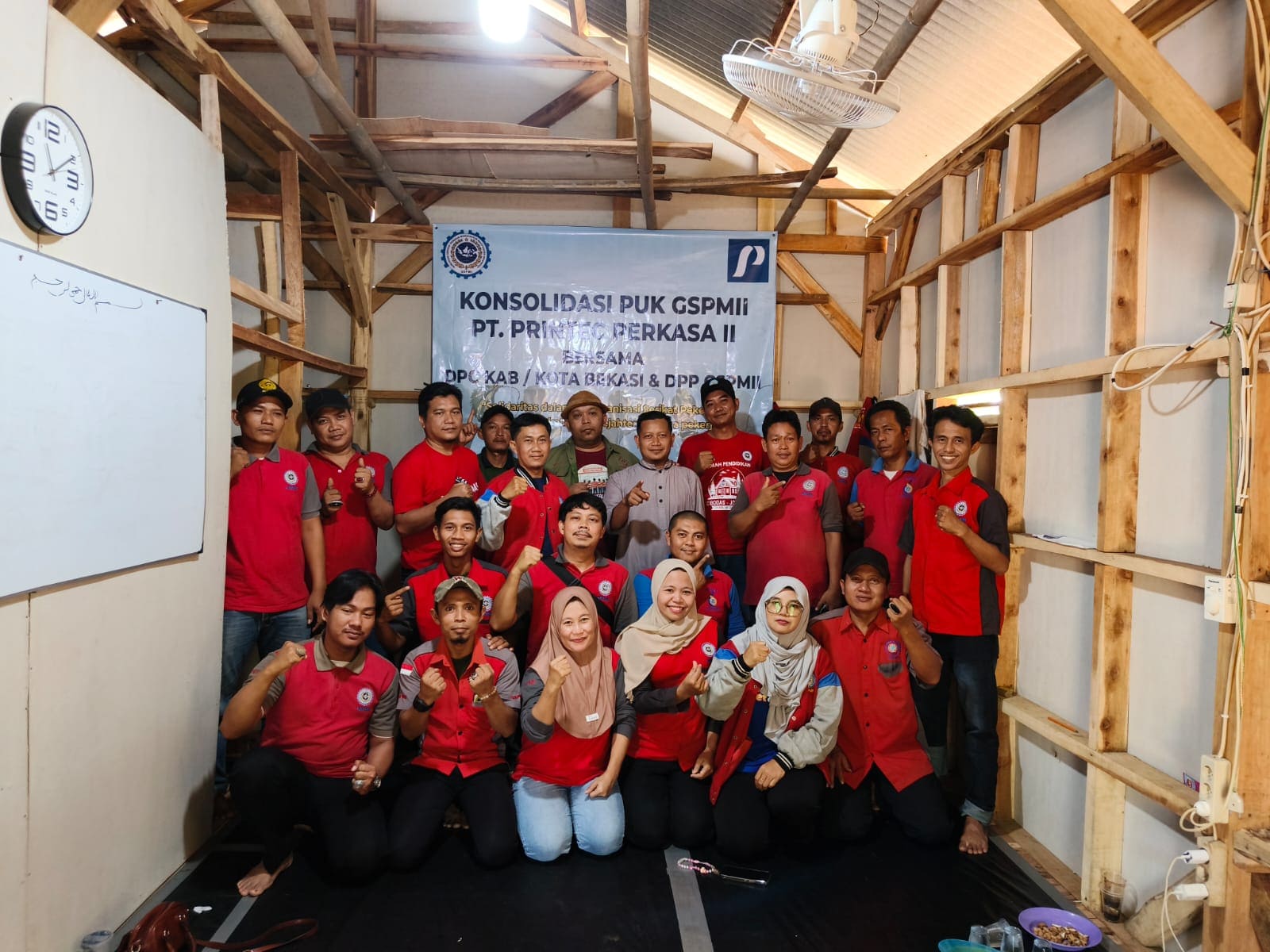 Konsolidasi PUK GSPMII PT. PRINTEC PERKASA II